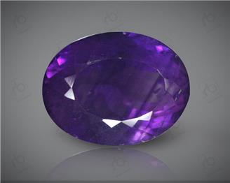 Natural Amethyst Certified  15.33CTS-8610